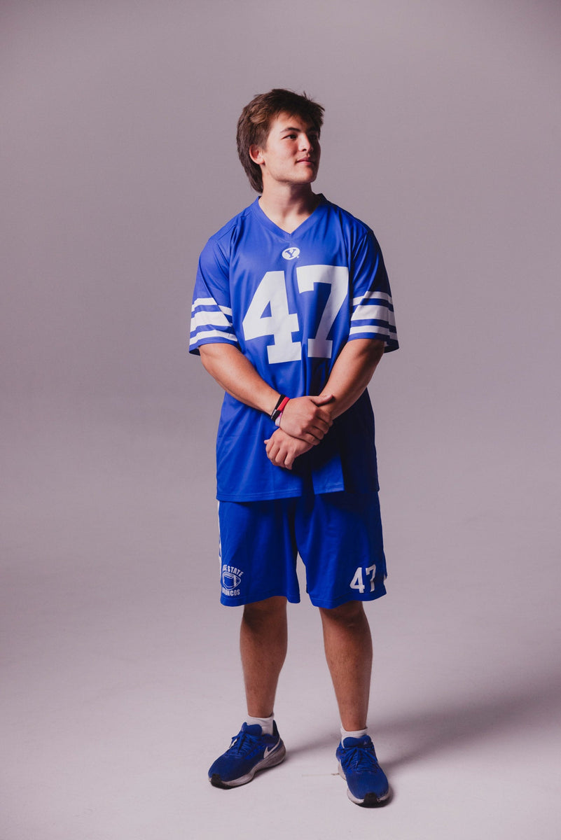 BYU 2025 Bear Bachmeier Football Jersey – The Royal Blue