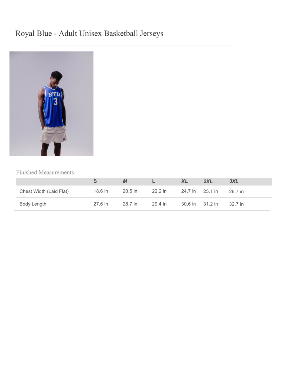nike nba jersey youth size chart