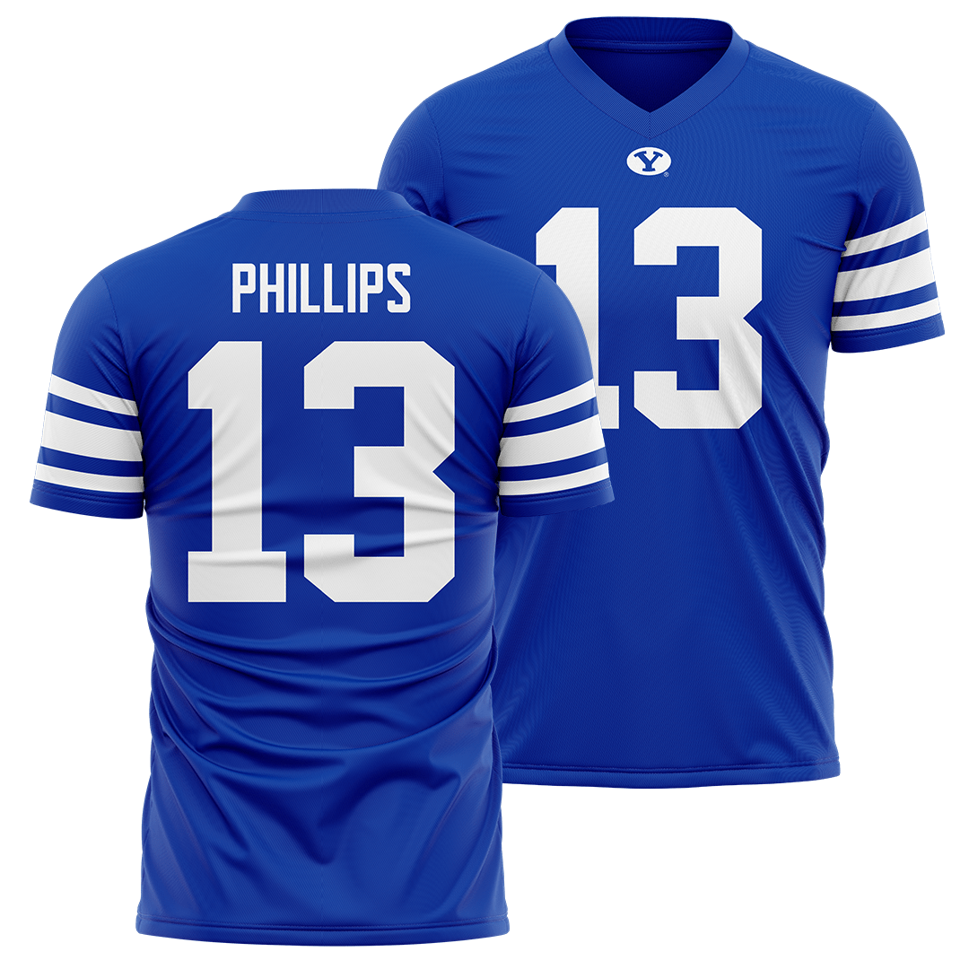 Football Uniform Byu Football Store Men's Nike #24 Royal BYU