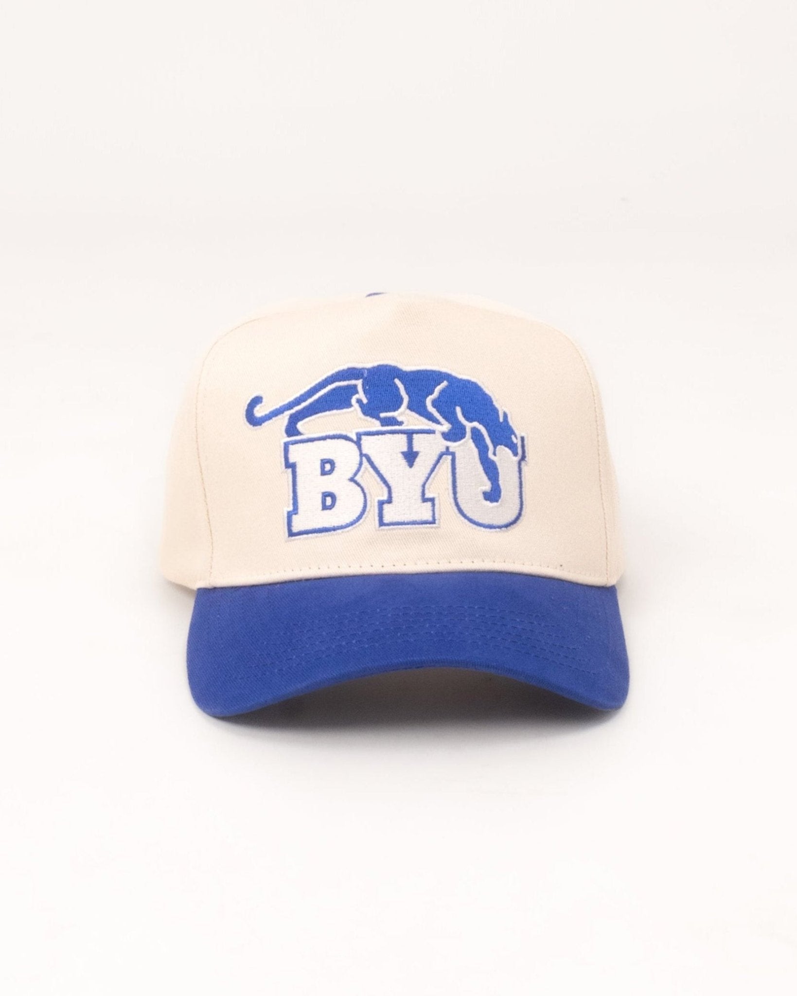 BYU Fade Hat Cream OG BYU Cougar – The Royal Blue